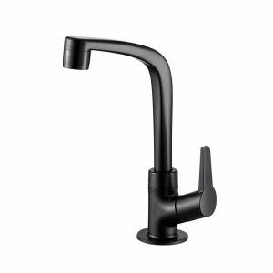 Torneira para Lavatório de Mesa Flatt Preto Fosco Lorenzetti