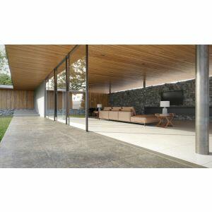 Porcelanato Rock Dark Cinza Retificado Externo 76x76 Dora