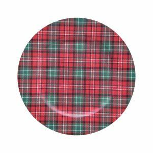 Sousplat 33cm Gales Flat Tartan Listrado Copa e Cia