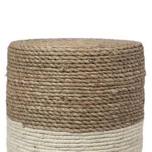 Puff Decor 34cm Seat Garden Bali Natural OR Design