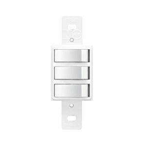 Interruptor 2 Seções Sem Placa 10a Blanc Branco Brilhante 250v Fame