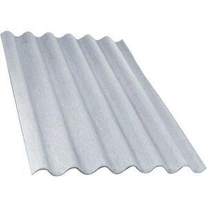 Telha Fibrocimento 1,10x2,44mx6mm S/ Amianto Cinza Confibra