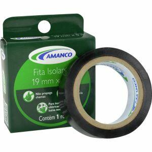 Fita Isolante 19mmx5m Pegboard Preto Amanco Fita Isolante 19mmx5m Pegboard Preto Amanco