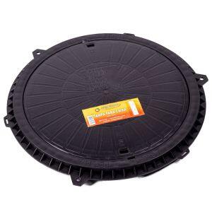 Tampa para Caixa Inspeção e Gordura 50cm Preto Brec Tampa para Caixa Inspeção e Gordura 50cm Preto Brec