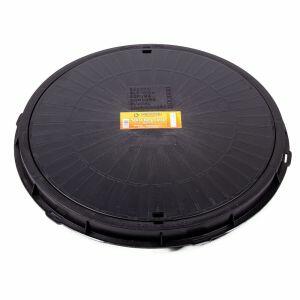 Tampa para Caixa Inspeção e Gordura 60cm Preto Brec Tampa para Caixa Inspeção e Gordura 60cm Preto Brec