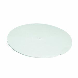 Tampa Cega para Caixa Sifonada 250mm Branco Redondo Amanco