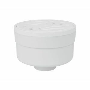 Ralo Sifonado Seco 100x52x40mm Branco Redondo Amanco