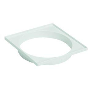 Porta Tampa para Caixa Sifonada 250mm Branco Quadrado Amanco Porta Tampa para Caixa Sifonada 250mm Branco Quadrado Amanco