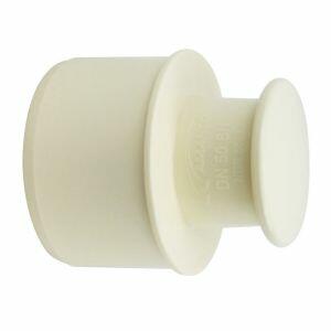 Plug 50mm Pvc Esgoto Branco Amanco