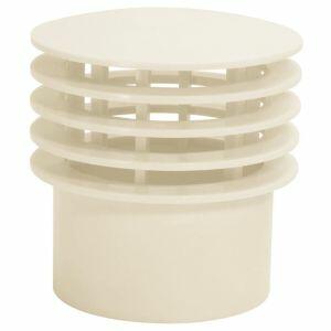 Terminal Ventilação 100mm Pvc Branco Amanco