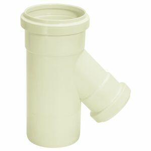 Junção Invertida 100x50mm Pvc Esgoto Branco Amanco Junção Invertida 100x50mm Pvc Esgoto Branco Amanco