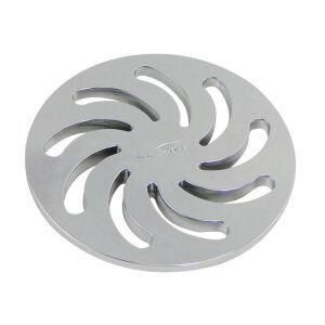 Grelha para Caixa Sifonada 150mm Vortice Abs Cromado Redondo Amanco Grelha para Caixa Sifonada 150mm Vortice Abs Cromado Redondo Amanco