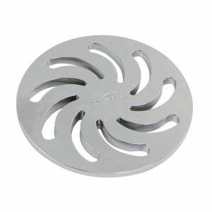 Grelha para Caixa Sifonada 100mm Vortice Abs Crom Redondo Amanco