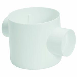 Corpo Caixa Seca N98 100x100x50/40mm Branco Amanco