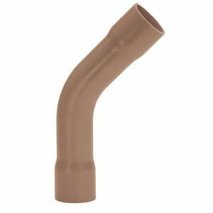 Curva 45 75mm Pvc Sold Marrom Amanco