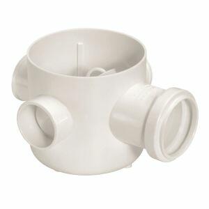 Corpo Caixa Sifonada 100x150x50mm Pvc Esgoto Branco Amanco