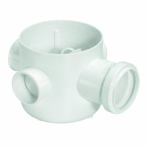 Corpo Caixa Sifonada 150x150x50mm Pvc Esgoto Branco Amanco