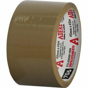 Fita Adesiva Empacotamento Marrom 45mmx40m Adere