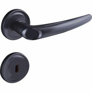 Fechadura Interna Joy Roseta Preto Fosco 40mm 083601 F-2700/63 Aliança