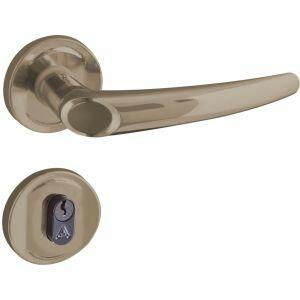 Fechadura Externa Joy Roseta Bronze 40mm 083588 2600/63 Aliança