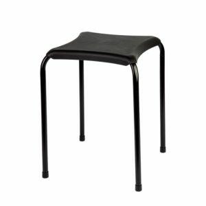 Banqueta 36cm Petra Preto Diagonal