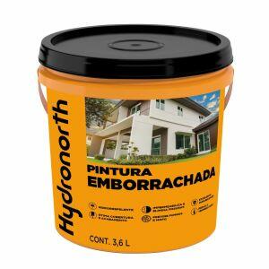Tinta Impermeabilizante 3,6l Emborrachado Branco Hydronorth
