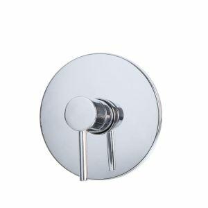 Misturador Base Monocomando para Chuveiro 1/2" Fonte Cromado Addra