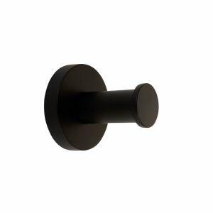 Cabide para Banheiro Fonte Preto Addra