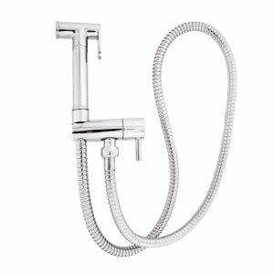 Ducha Higiênica Com Registro 1/2" Chaud Cromado Addra