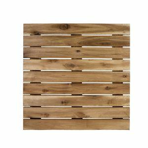 Deck Madeira Lejiane 9 Ripas Natural Fosco 50x50x2,4cm Fascino Deck Madeira Lejiane 9 Ripas Natural Fosco 50x50x2,4cm Fascino