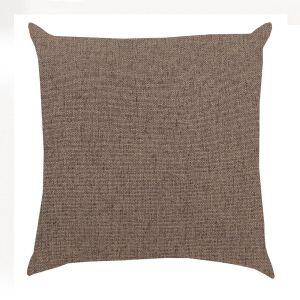 Almofada 43x43cm Saturno Marrom Café Linho Diagonal