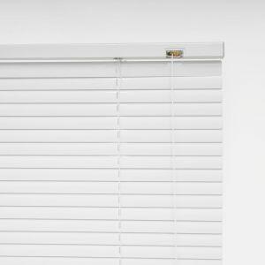 Persiana Horizontal Alumínio Etincelle Branco 140x160cm Diagonal
