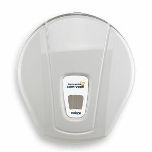 Dispenser 500m P/papel Higiênico Cinza/Branco Goedert