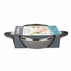 Frigideira com Tampa Mythos Cinza 26cm Tognana