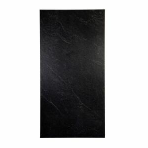 Porcelanato Lime Stone Preto Retificado Rústico 80x160 Málaga