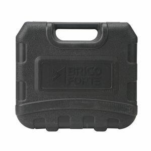 Furadeira Parafusadeira com Maleta Laranja Bivolt 12v 3/8" Brico Forte