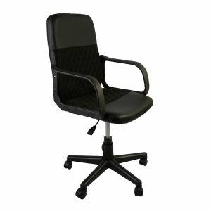 Cadeira de Escritório Workwell Preto Diagonal Cadeira de Escritório Workwell Preto Diagonal