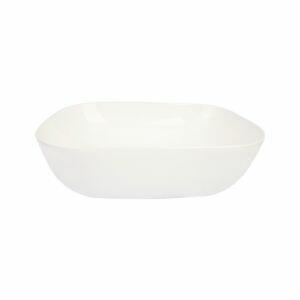 Cuba para Banheiro de Apoio Louça Retangular Branca 46x32x14cm Roma Addra