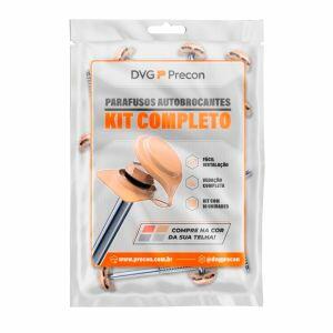 Kit Parafuso e Vedação Autobrocante 31/2" Colonial Mf 10 Peças Tubozan