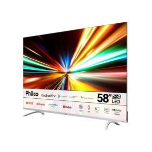 Smart Tv 58" Ptv58g7pagcsbl Silver Bivolt Philco