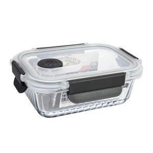 Pote Vidro Hermético 370ml Belle Transparente Com Tampa Casa&ideia