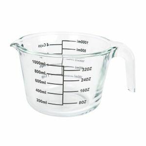 Jarra de Vidro Com Medidor Transparente 1L Casa&ideia