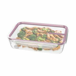 Jogo de Potes Plástico 2pcs com Trava Açaí Sanremo