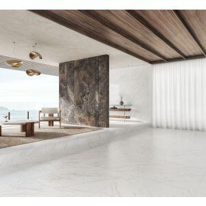 Porcelanato Alpe Branco Retificado Acetinado 90x90 Roca