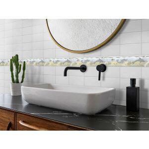 Faixa Decorativa 8,5x33 Gld2149 Azul Bege Gabrella
