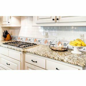Faixa Decorativa Gf3600 Branco 2,5x33 Gabriella
