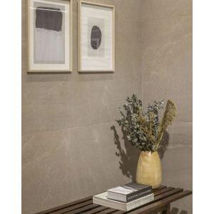 Porcelanato Gobi Greige Retificado Polido 84x84 Eliane