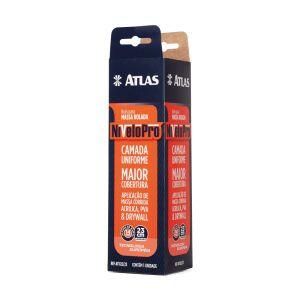 Rolo Textura Nivelopro para Massa Cinza 23cm Atlas