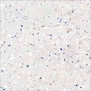 Porcelanato Pd20/303 Terrazzo Branco Azul Bold Acetinado 20x20 Gabriella