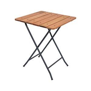 Mesa Madeira Amazonas Dobravel Jatoba Metalnew